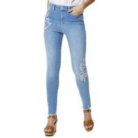 Shop Women's Tesco F&F Clothing High Rise Jeans | DealDoodle