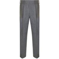 Men's Flannels Wool Trousers