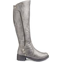Heavenly Soles Women's Chunky Knee High Boots
