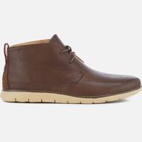 Coggles Brown Leather Boots for Men