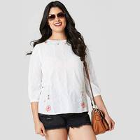 Simply Be Womens White Blouses