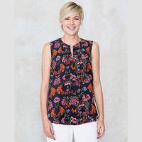 Women's Fifty Plus Collarless Blouses
