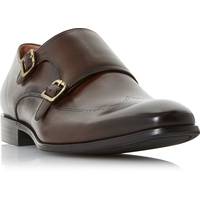 House Of Fraser Brown Leather Shoes With Bucklet for Men