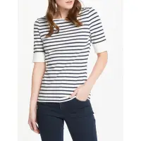 Oui Striped T-shirts for Women