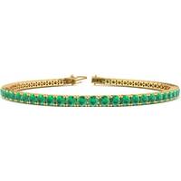 SuperJeweler Women's Emerald Bracelets