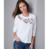 Women's Damart Embroidered Sweatshirts