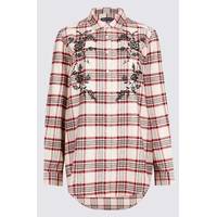 Marks & Spencer Embroidered Shirts for Women