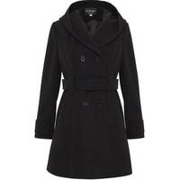 Spartoo Womens Black Coats