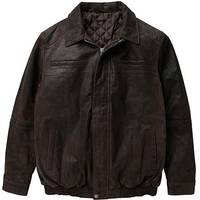 Williams & Brown Men's Brown Leather Jackets