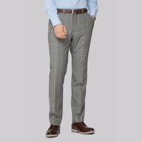 Men's Moss Bros Check Trousers