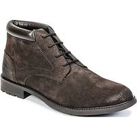 Hush Puppies Brown Leather Boots for Men