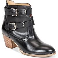 Women's Casual Attitude Black Ankle Boots