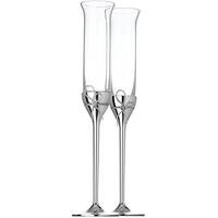 Jd Williams Champagne Flutes and Saucers