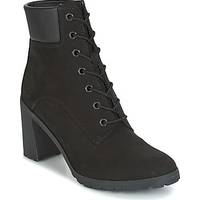 Spartoo Women's Black Lace Up Ankle Boots