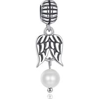 Spartoo Blue Pearls Women's Silver Pendants