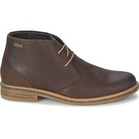 Barbour Brown Leather Boots for Men