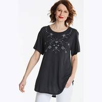 Simply Be Women's Embroidered T-shirts