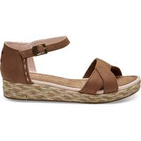 Toms Uk Wedge Sandals for Girl