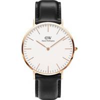 Daniel Wellington Black And Rose Gold Watches for Men