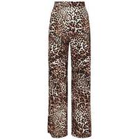 New Look Women's High Waisted Floral Trousers