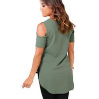Spartoo Cold Shoulder T Shirts for Women