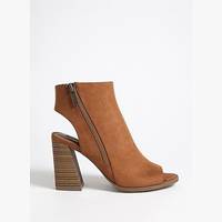 Forever 21 Women's Open Toe Ankle Boots