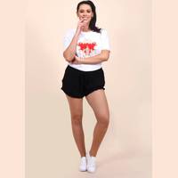 Pink Clove Plus Size Shorts for Women