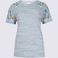 Women's Marks & Spencer Embroidered T-shirts
