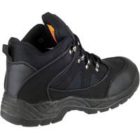 Amblers Safety Black Ankle Boots for Men