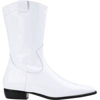 Secret Sales Women's White Ankle Boots