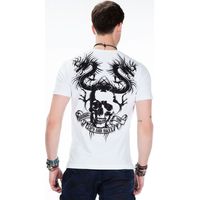 Cipo And Baxx Men's White T-shirts