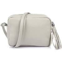 Vera Pelle Women's White Shoulder Bags