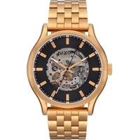 Nixon Black And Rose Gold Mens Watches
