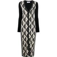 Marine Serre Women's Long Sleeve Jumper Dresses