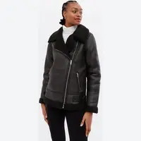 New Look Women's Oversized Leather Jackets