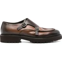 FARFETCH Doucal's Men's Black Monk Shoes