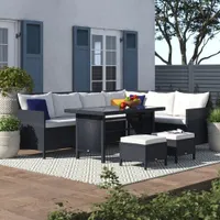 ZipCode Design Rattan Corner Sofas