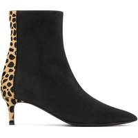 FARFETCH Women's Leopard Print Ankle Boots