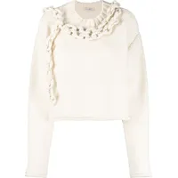 Philosophy Di Lorenzo Serafini Women's Cropped Wool Jumpers