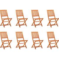 vidaXL Wooden Garden Chairs