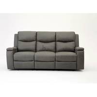 Home Detail Grey Leather Sofas