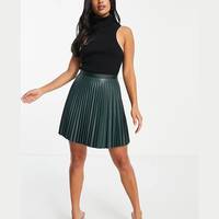 ASOS Women's Leather Pleated Skirts