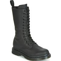 Dr. Martens Women's Black Leather Knee High Boots