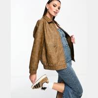 ASOS Women's Tan Leather Jackets