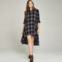 Apricot Clothing Women's Check Shirt Dresses