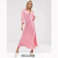 Ghost Women's Pink Satin Dresses