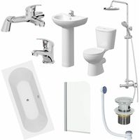 Essentials Toilet And Basin Sets