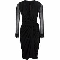 Rick Owens Women's Black Midi Dresses
