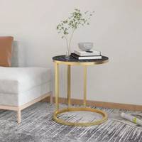 B&Q Gold Side Tables