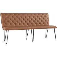 Furniture In Fashion Leather Dining Benches
